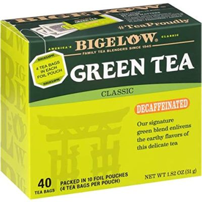 How is Bigelow Green Tea Decaffeinated and What Makes It a Unique Beverage Choice?